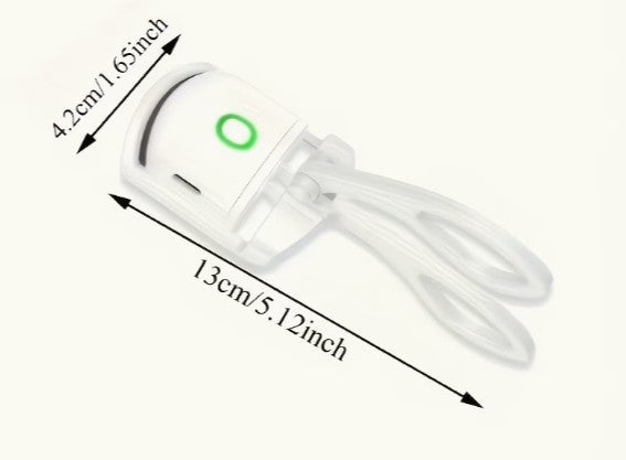 Electric Heated Eyelash Curler Set with USB Charging Cable