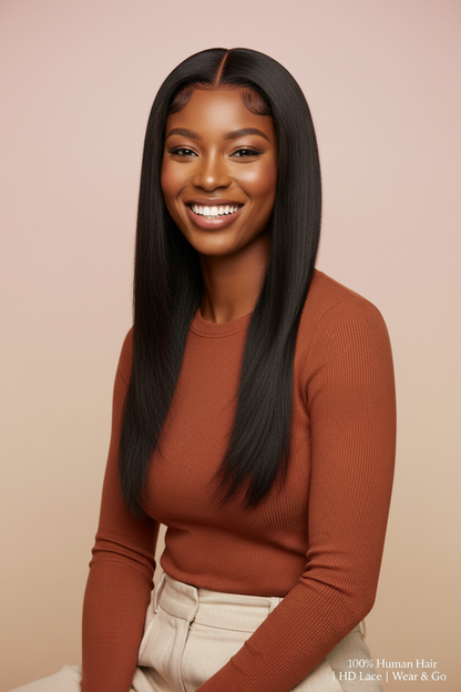 16-Inch Straight Wig – South African Market