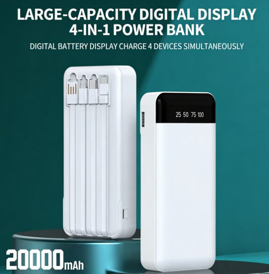 20000mAh Laptop Power Bank with Digital Display