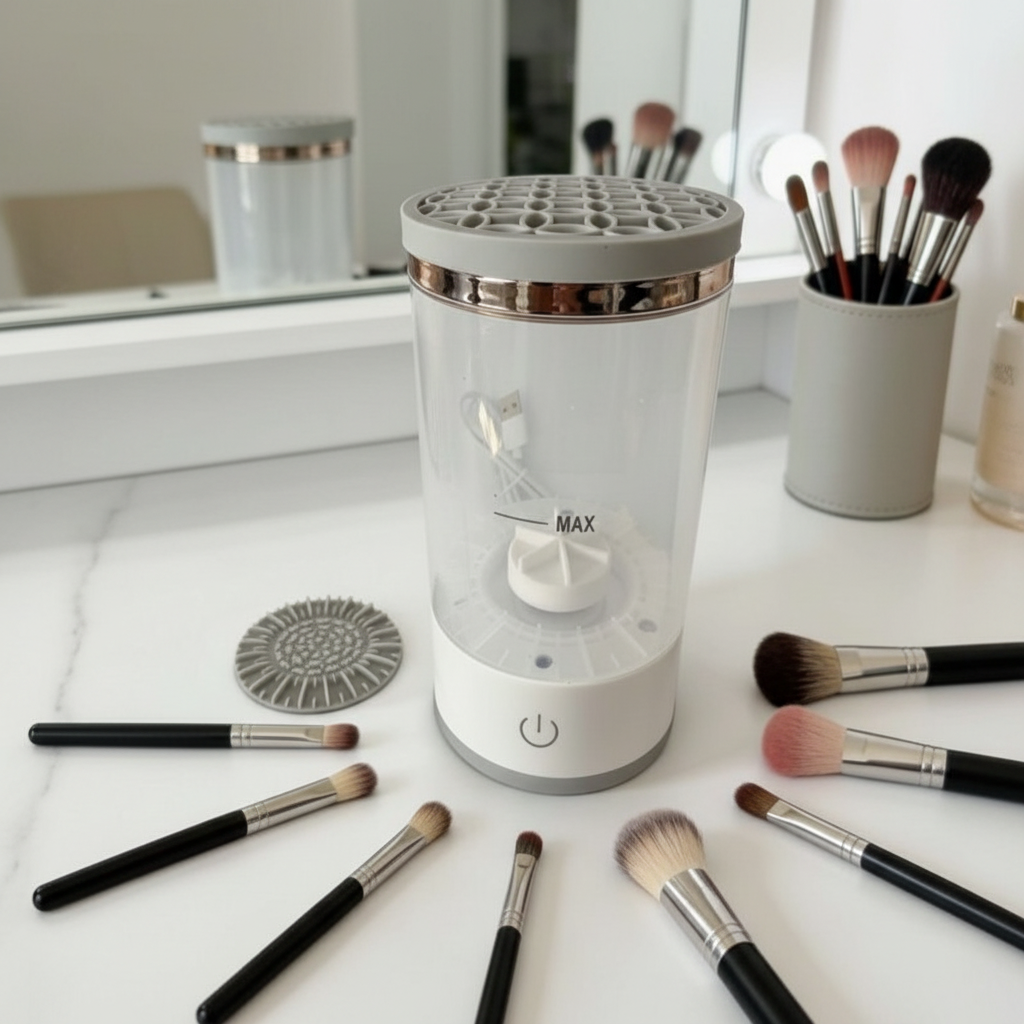 Automatic Makeup Brush Cleaner – Premium