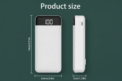 Product Size diagram dark green