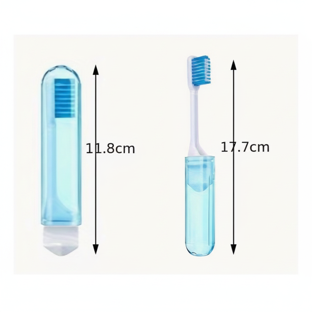Travel Toothbrush Case - Size Guide